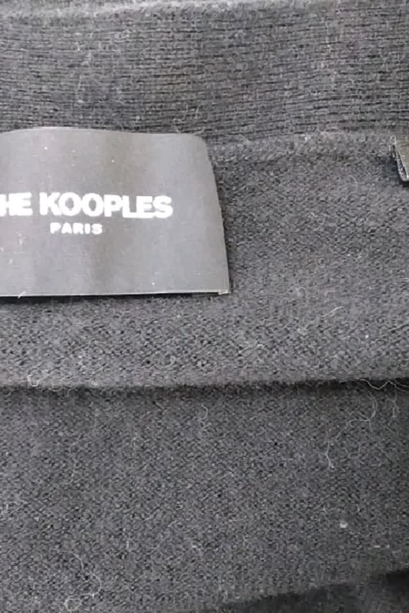 Gilet The Kooples Noir en Laine