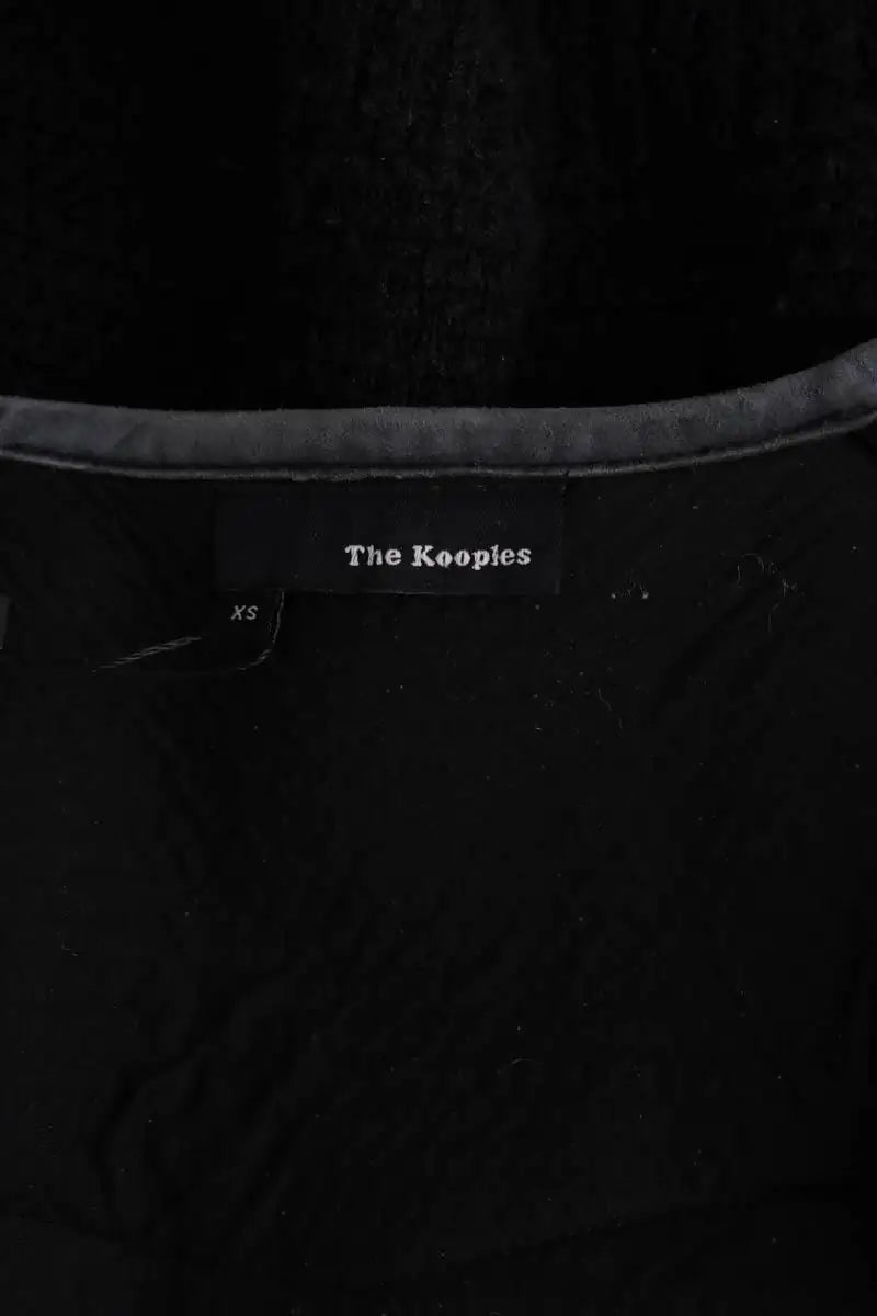 Gilet The Kooples Noir en Synthétique