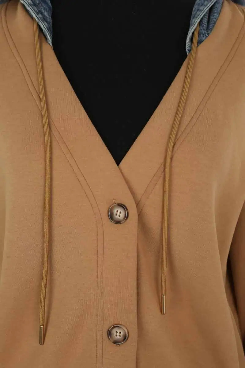 Gilet Twinset Camel en Synthétique