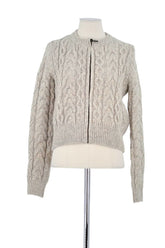 Gilet Vanessa Bruno Beige en Laine, taille S - Seconde Main