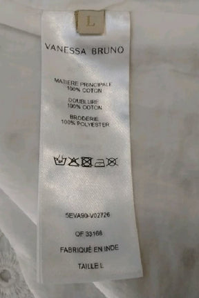 Gilet Vanessa Bruno Blanc en Coton
