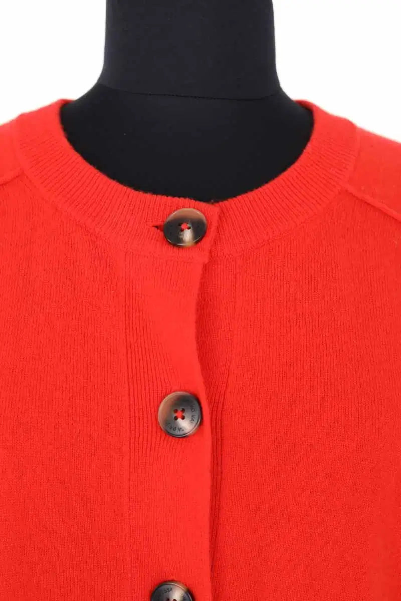 Gilet Vanessa Bruno Rouge en Laine