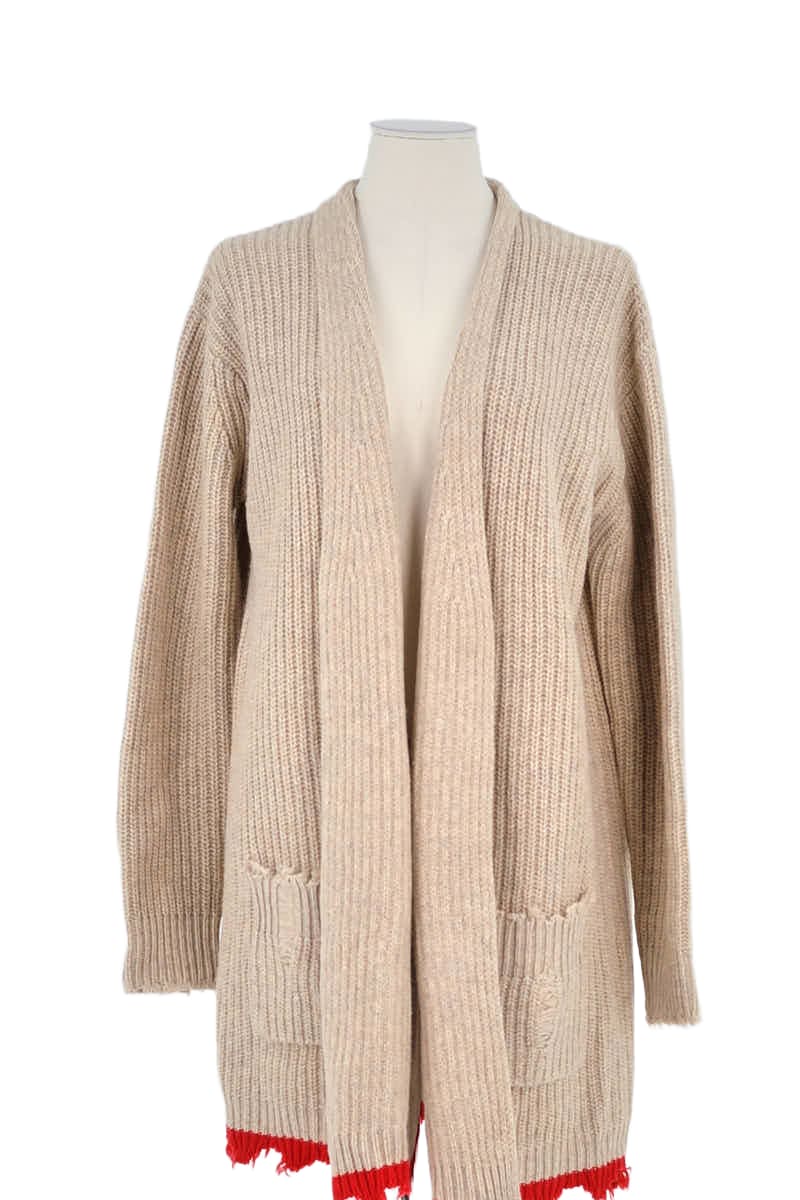 Gilet Zadig & Voltaire Beige en Laine, taille M - Seconde Main