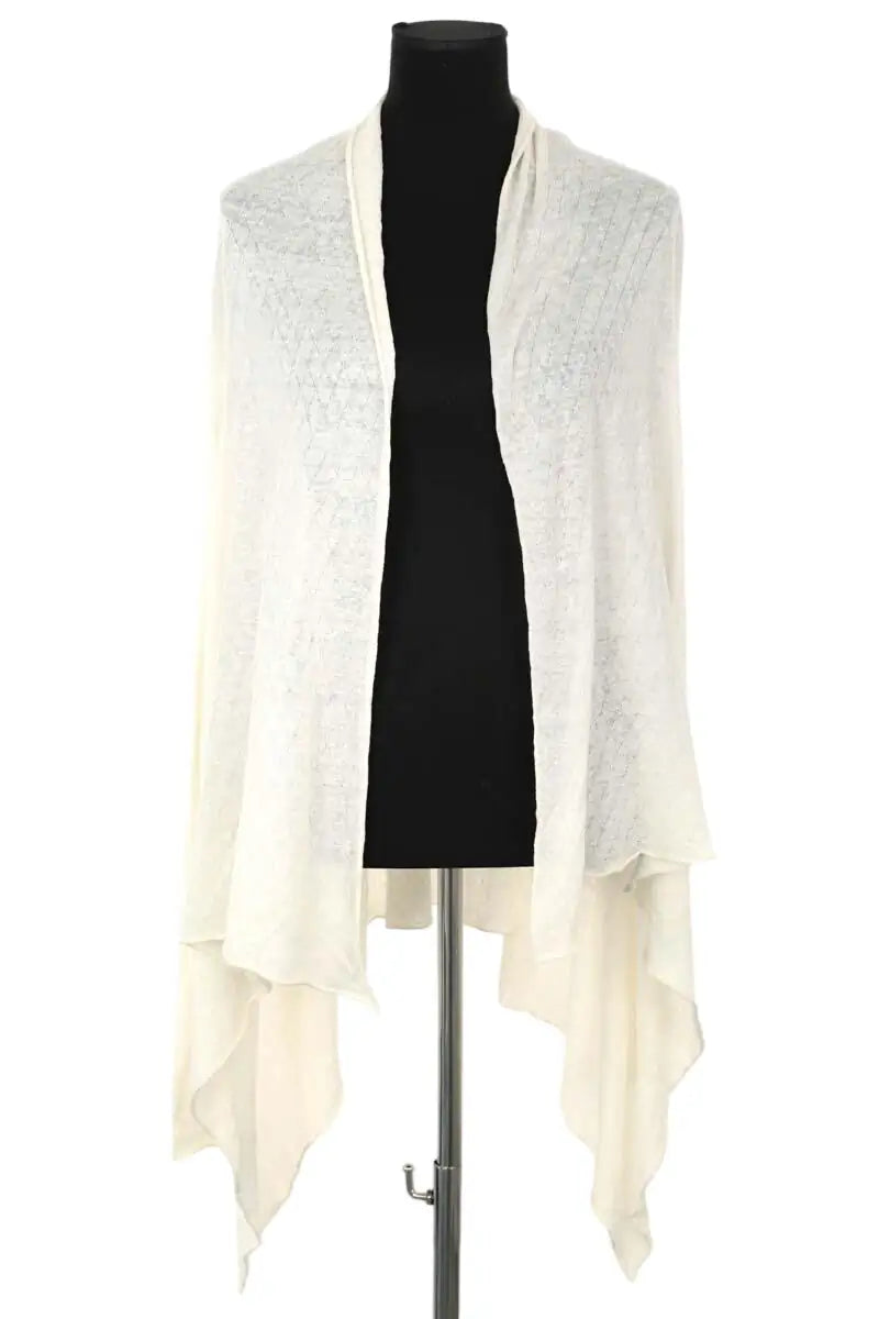 Gilet Zadig & Voltaire Blanc en Lin, taille TU - Seconde Main