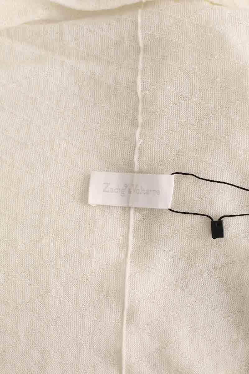 Gilet Zadig & Voltaire Blanc en Lin