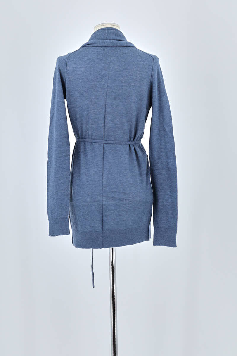 Gilet En Soie Zadig & Voltaire Taille S Gris - Occasion En Parfait état