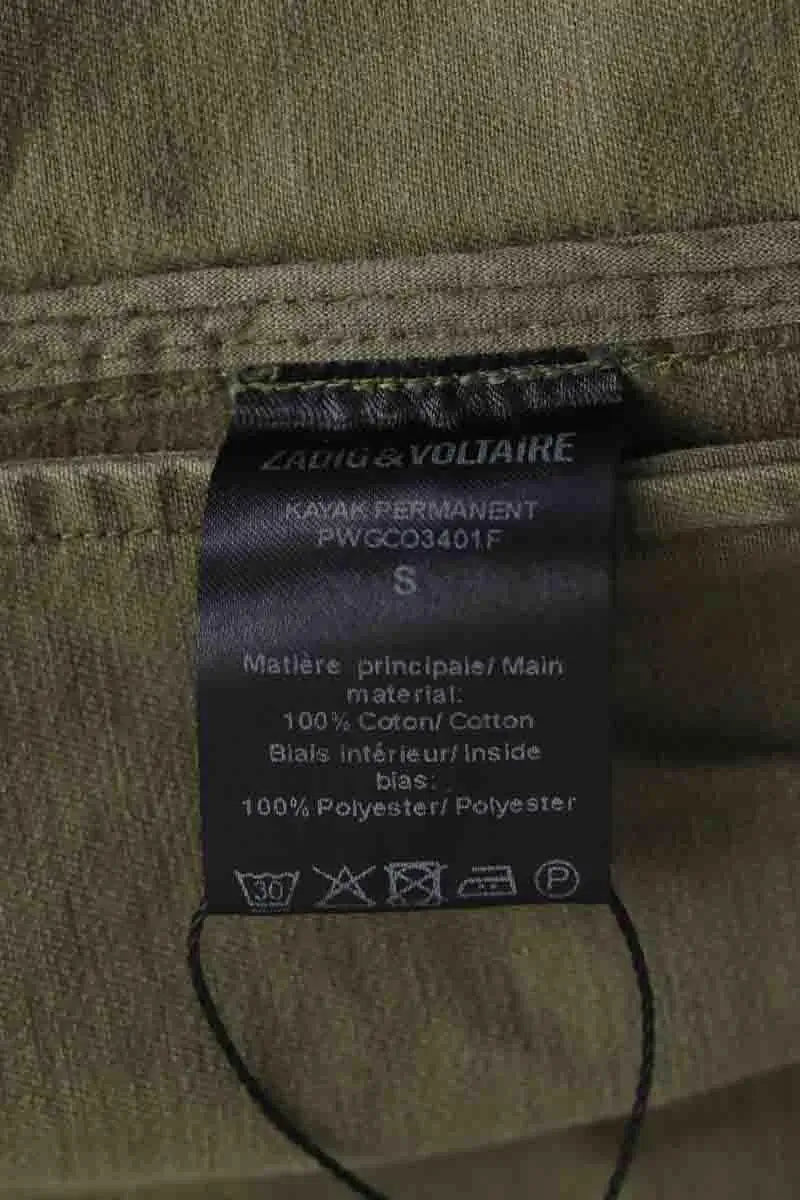 Gilet Zadig & Voltaire Kaki en Coton
