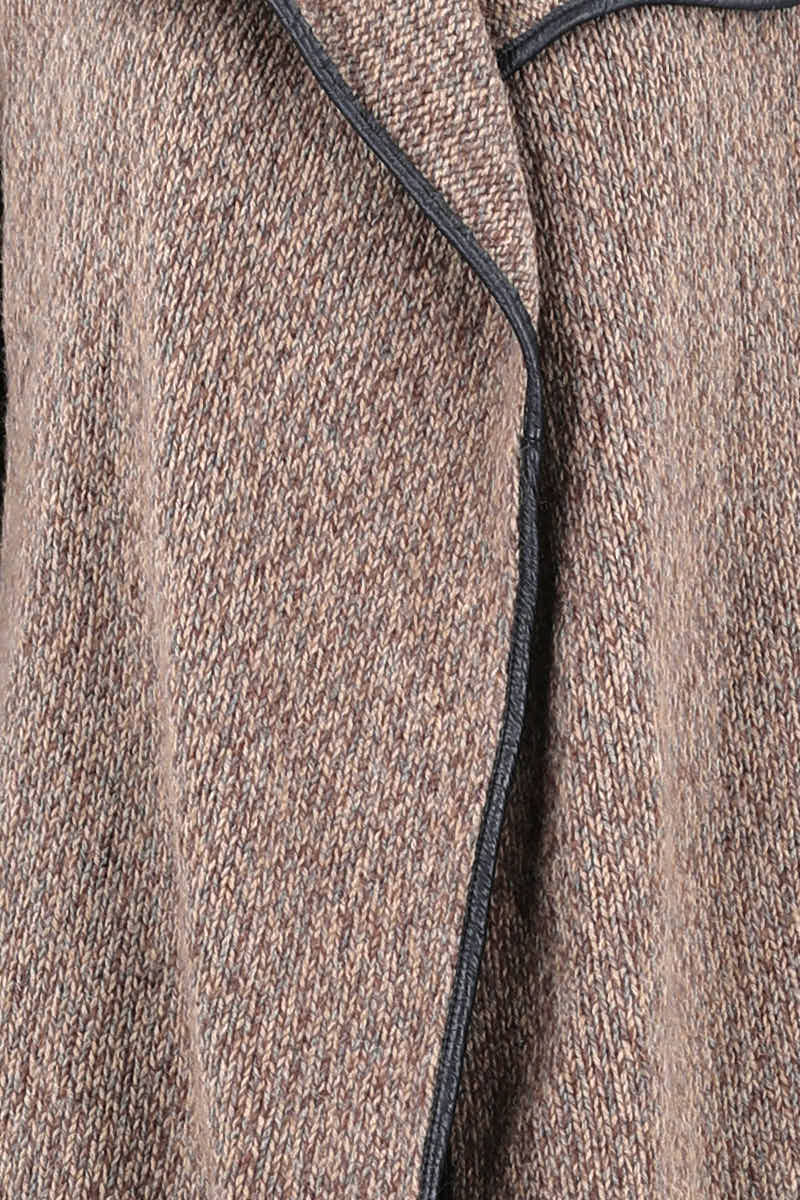 Gilet Zadig & Voltaire Marron en Laine