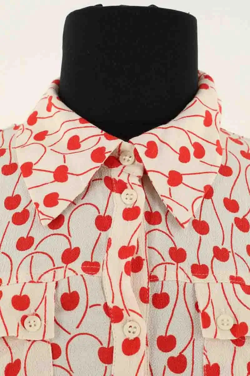 Blouse Make My Lemonade Rouge en Viscose