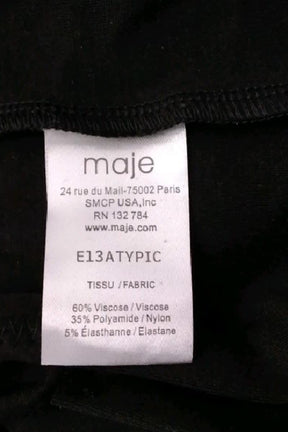 Robe Maje  Noir