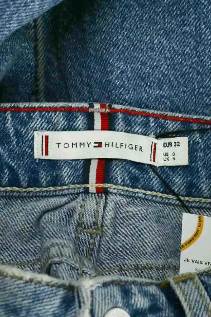 Jupe Tommy Hilfiger Bleu en Coton