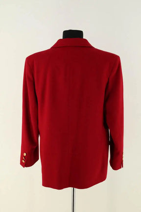 Blazer Burberry Rouge en Laine