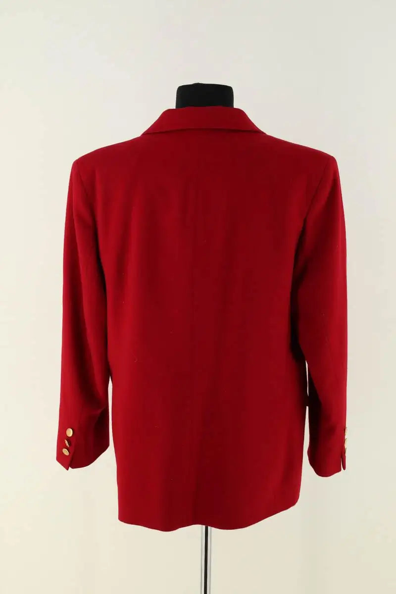 Blazer Burberry Rouge en Laine
