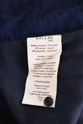 Top sans manche Balzac Roda Bleu en Coton