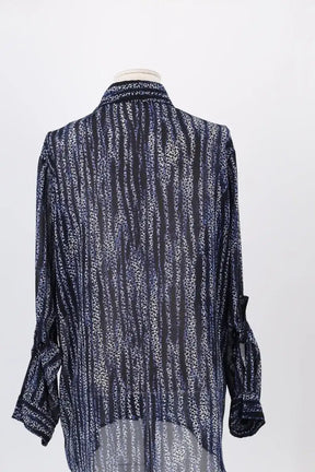 Chemise Michael Kors Bleu en Synthétique