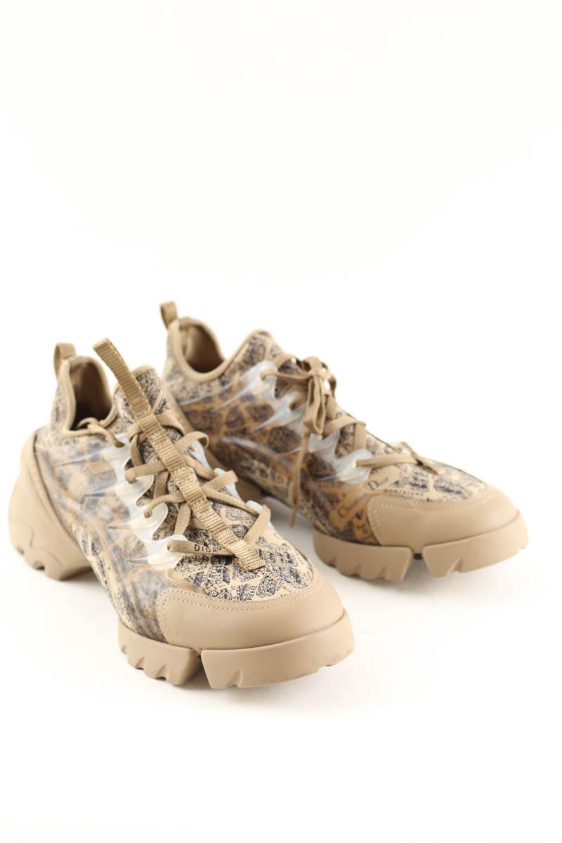 Baskets Dior  Marron
