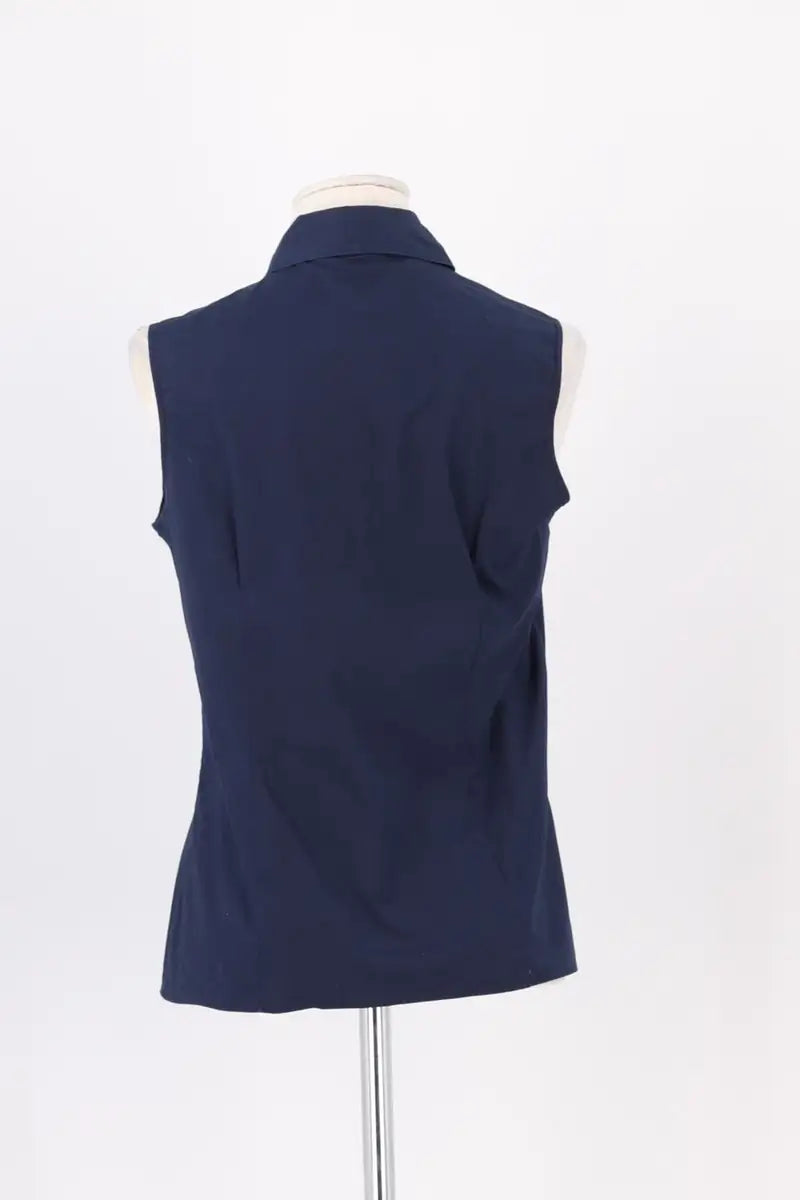 Top sans manche Joseph Marine en Coton
