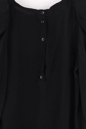 Robe Maje Noir en Soie