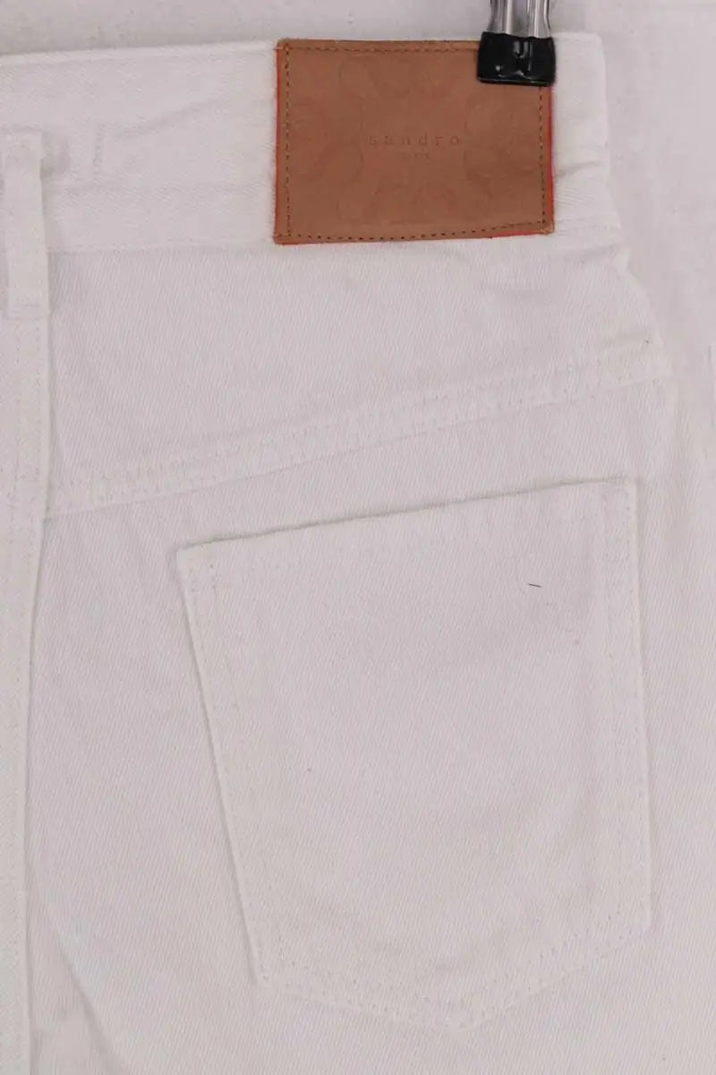 Bermuda Sandro Blanc en Coton