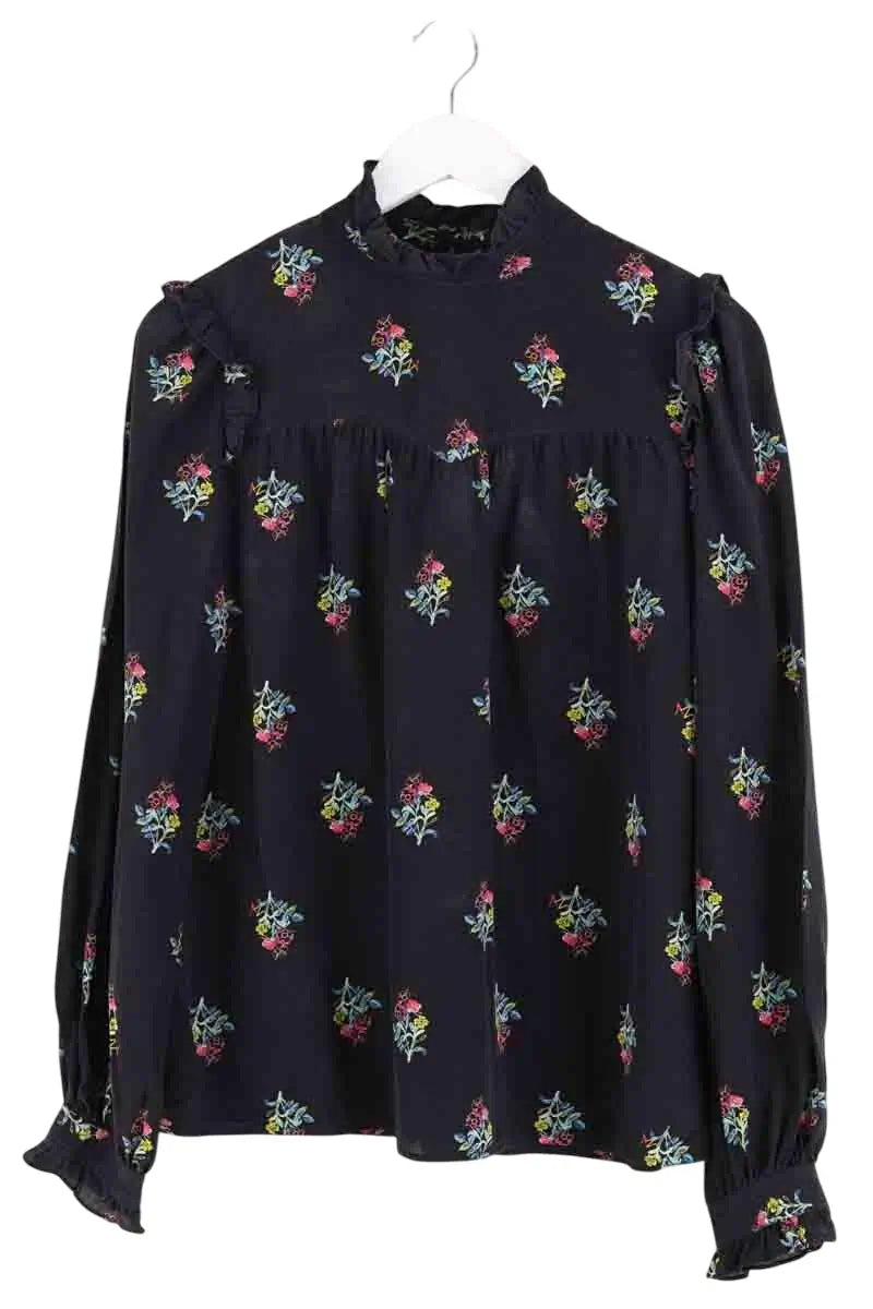 Blouse Zadig & Voltaire Noir en Soie, taille M - Seconde Main