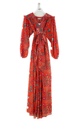 Robe Manoush Rouge en Synthétique, taille S - Seconde Main