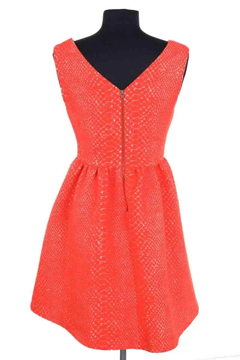 Robe Manoush Rouge en Coton