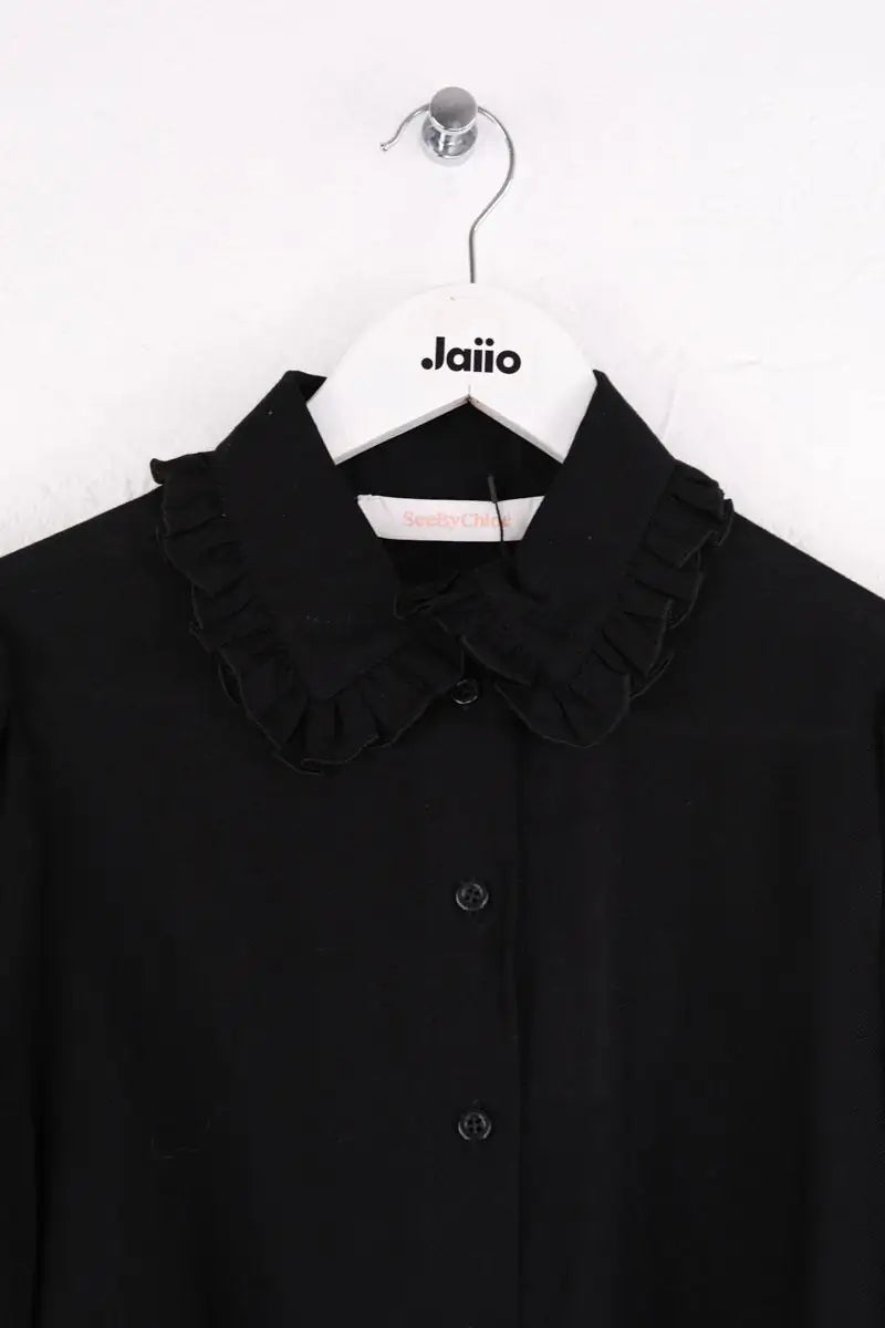 Chemise See By Chloé Noir en Viscose