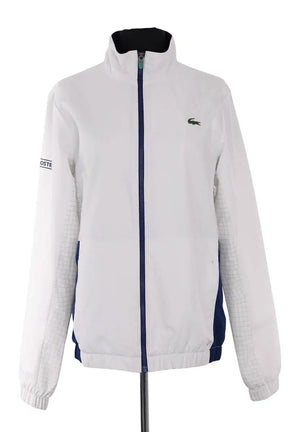 Gilet Lacoste Blanc en Synthétique, taille XS - Seconde Main