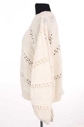 Pull Ba&Sh Ecru en Coton