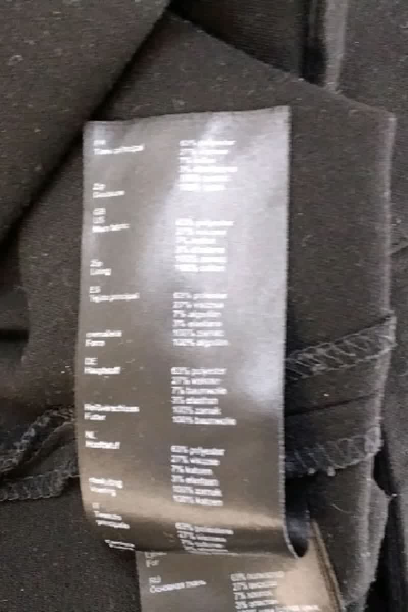 Pantalon droit Maje  Noir