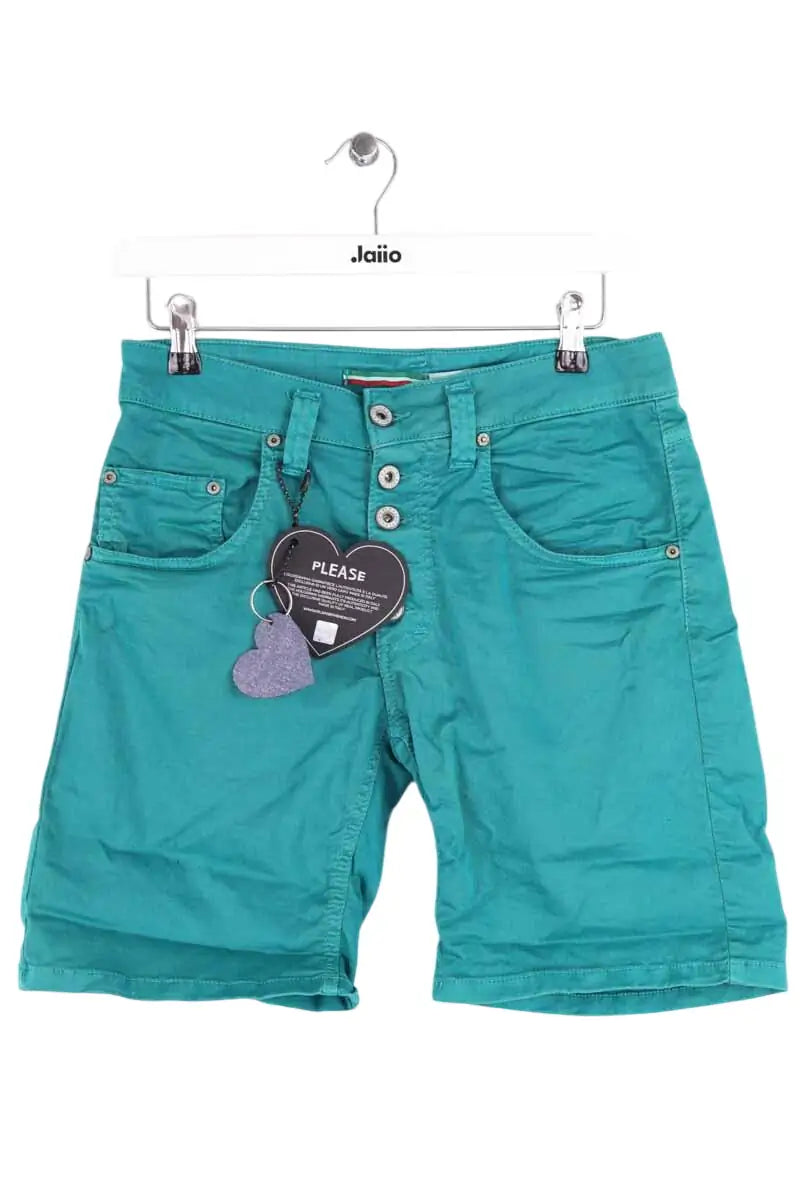 Mini short Please Vert en Coton, taille S - Seconde Main