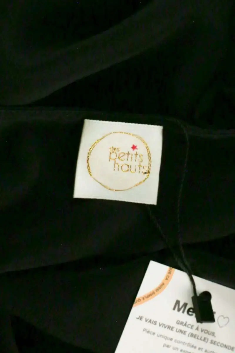 Chemise Des Petits Hauts Noir en Synthétique