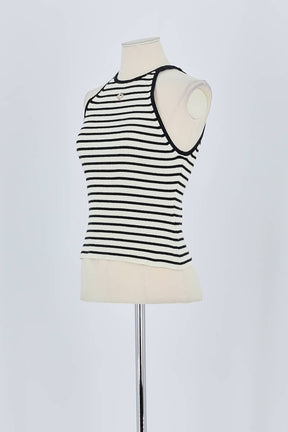 Top sans manche Maje  Blanc