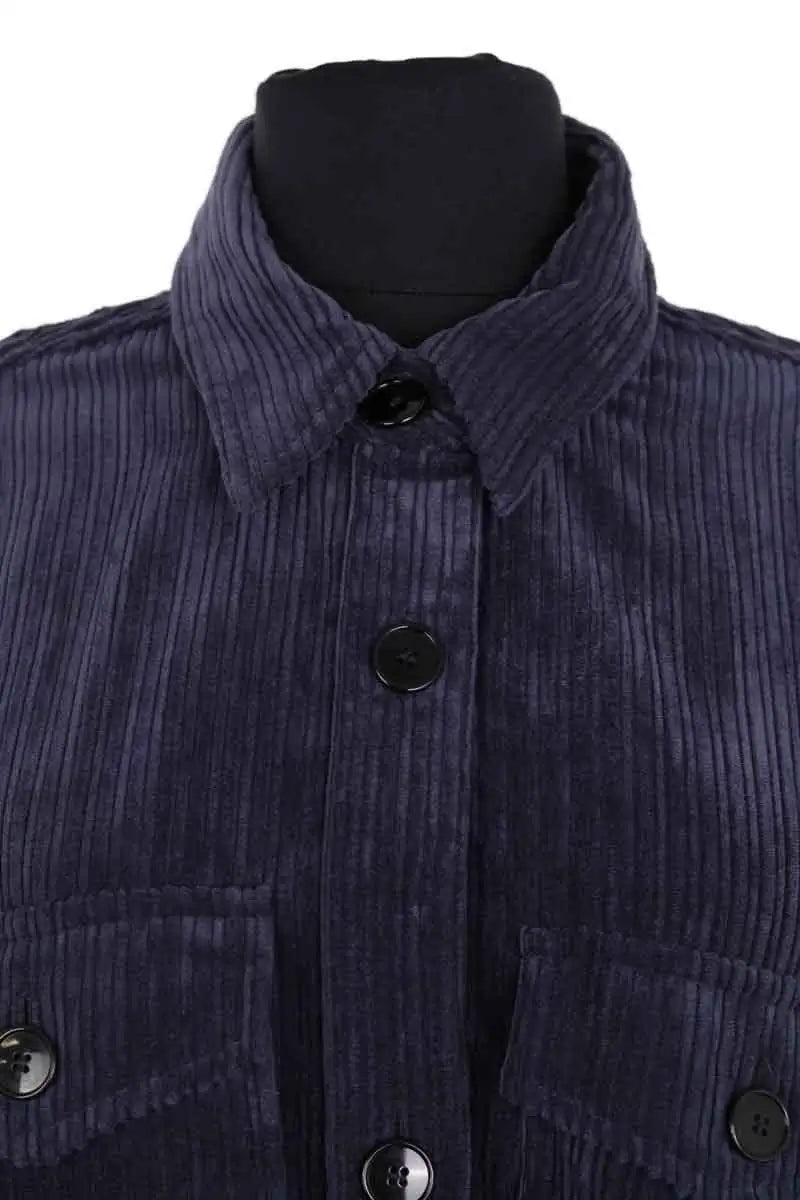 Surchemise Isabel Marant Marine en Synthétique