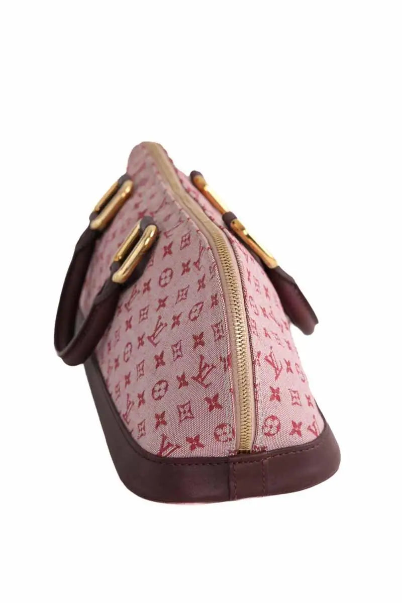 Sac à main Louis Vuitton Alma Long Edition Limitée 20011 Bordeaux en Tissu
