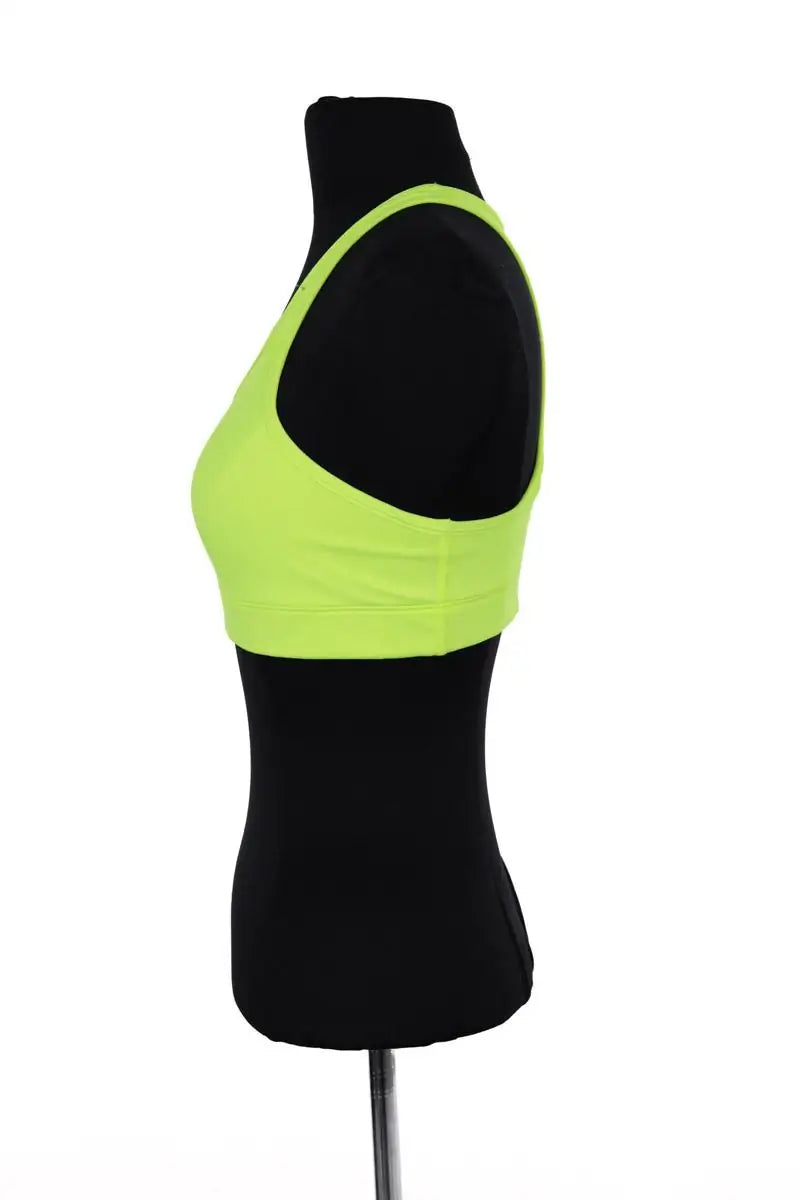Haut de sport Nike Jaune en Synthétique
