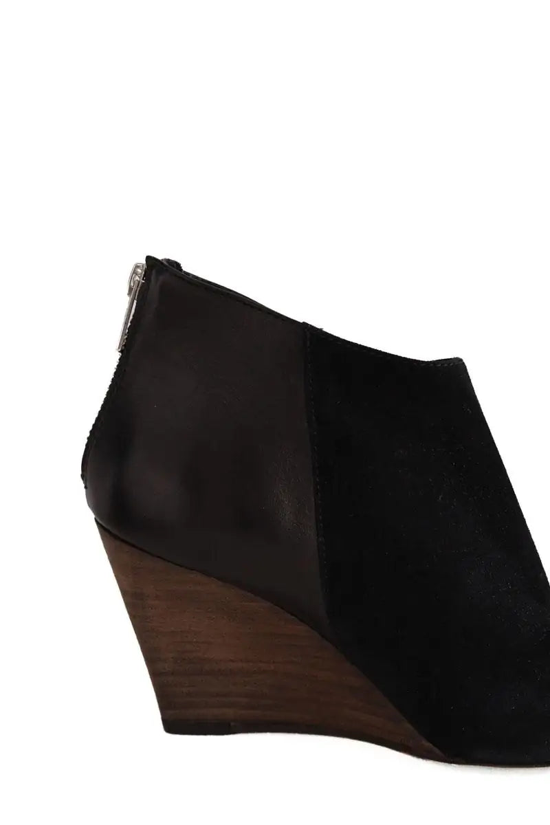 Boots Ba&Sh Noir en Cuir