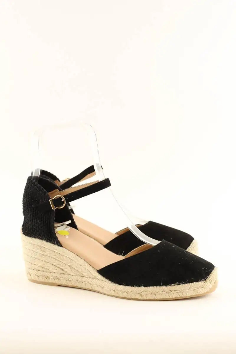 Sandales LK Bennett Marissa Noir en Daim
