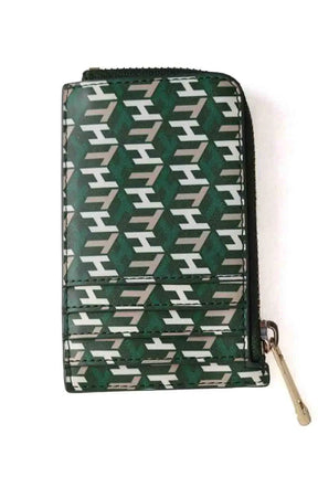 Porte-carte Tommy Hilfiger Vert en Cuir