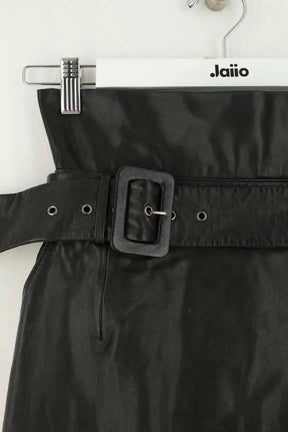 Jupe Ba&Sh Noir en Cuir