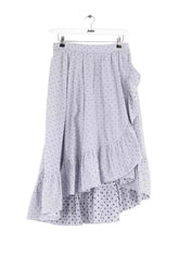 Jupe Maje Bleu en Coton, taille L - Seconde Main