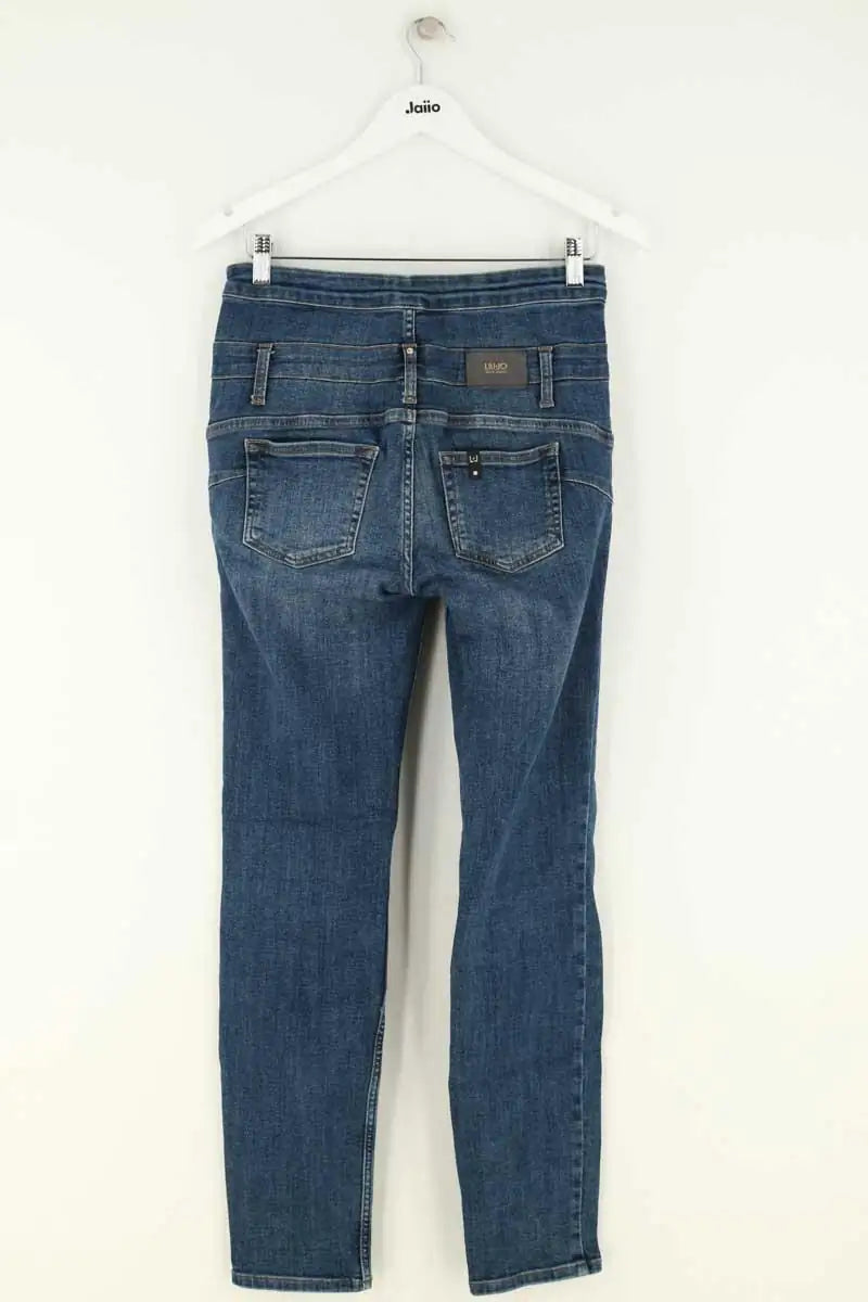 Jean slim Liu Jo Bleu en Coton