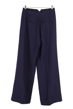 Pantalon large Tara Jarmon Bleu en Viscose