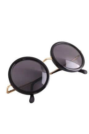 Lunettes de soleil The Row Noir en Plastique