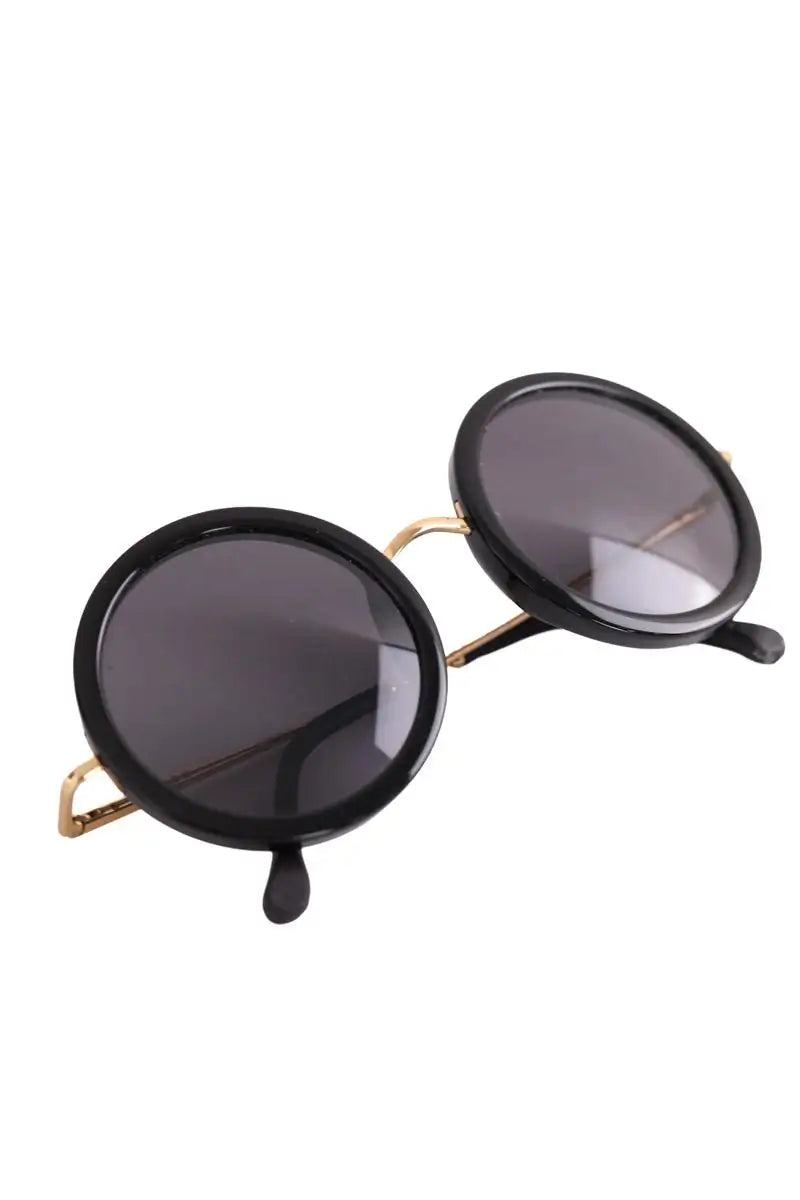 Lunettes de soleil The Row Noir en Plastique