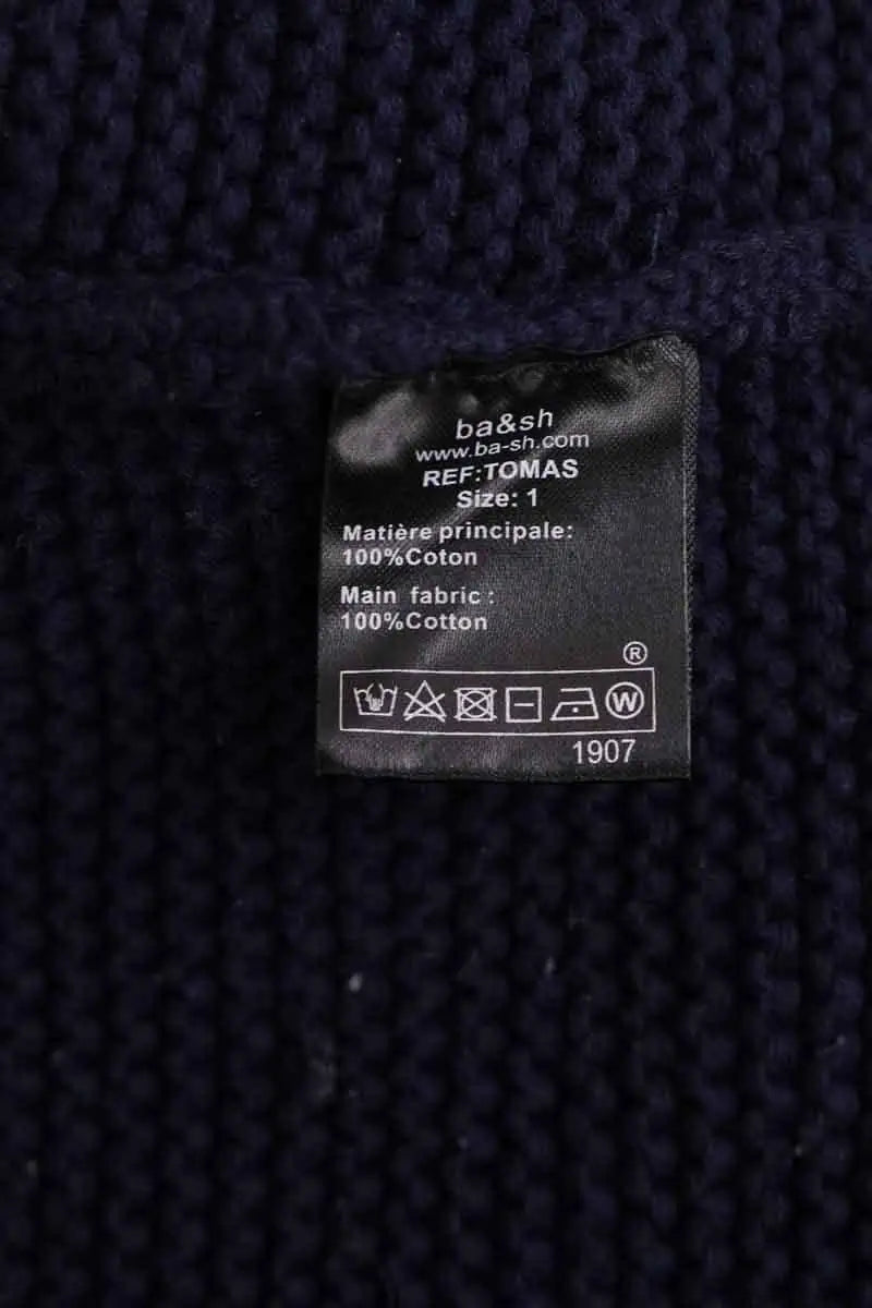 Cardigan Ba&Sh Marine en Laine