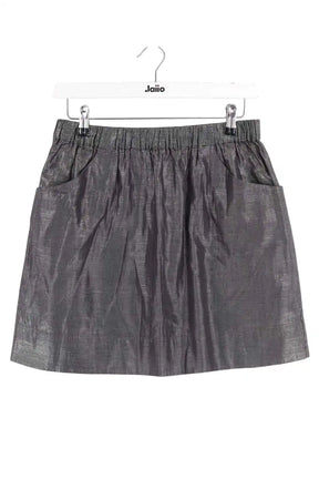 Mini jupe Soeur Argent en Coton, taille M - Seconde Main