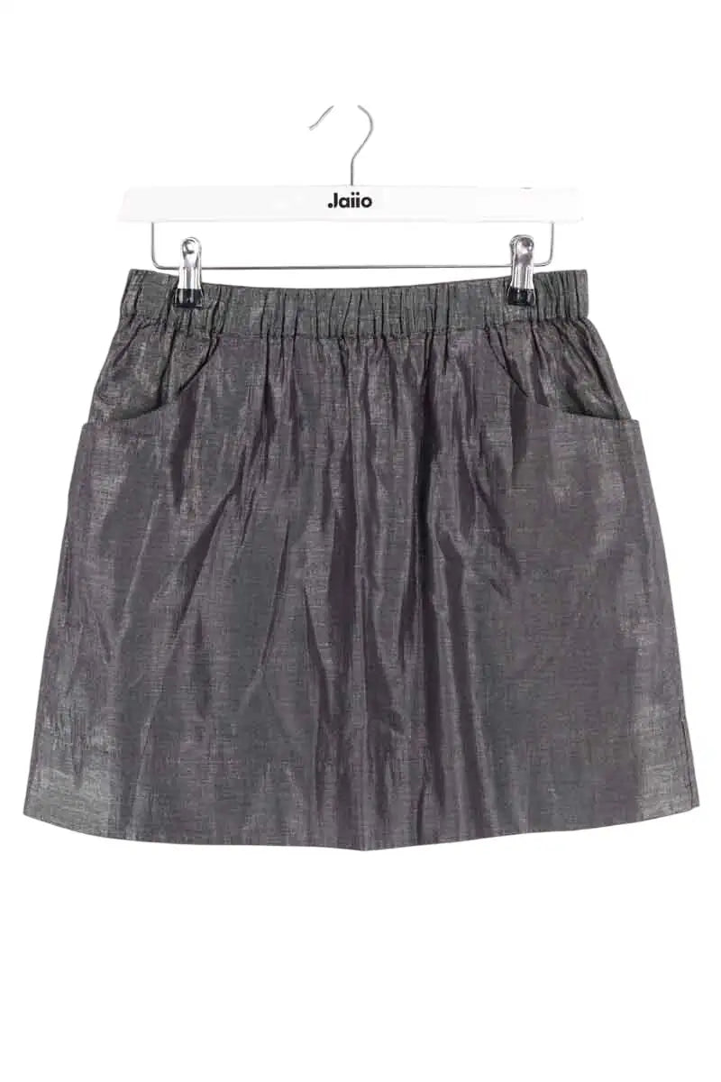 Mini jupe Soeur Argent en Coton, taille M - Seconde Main
