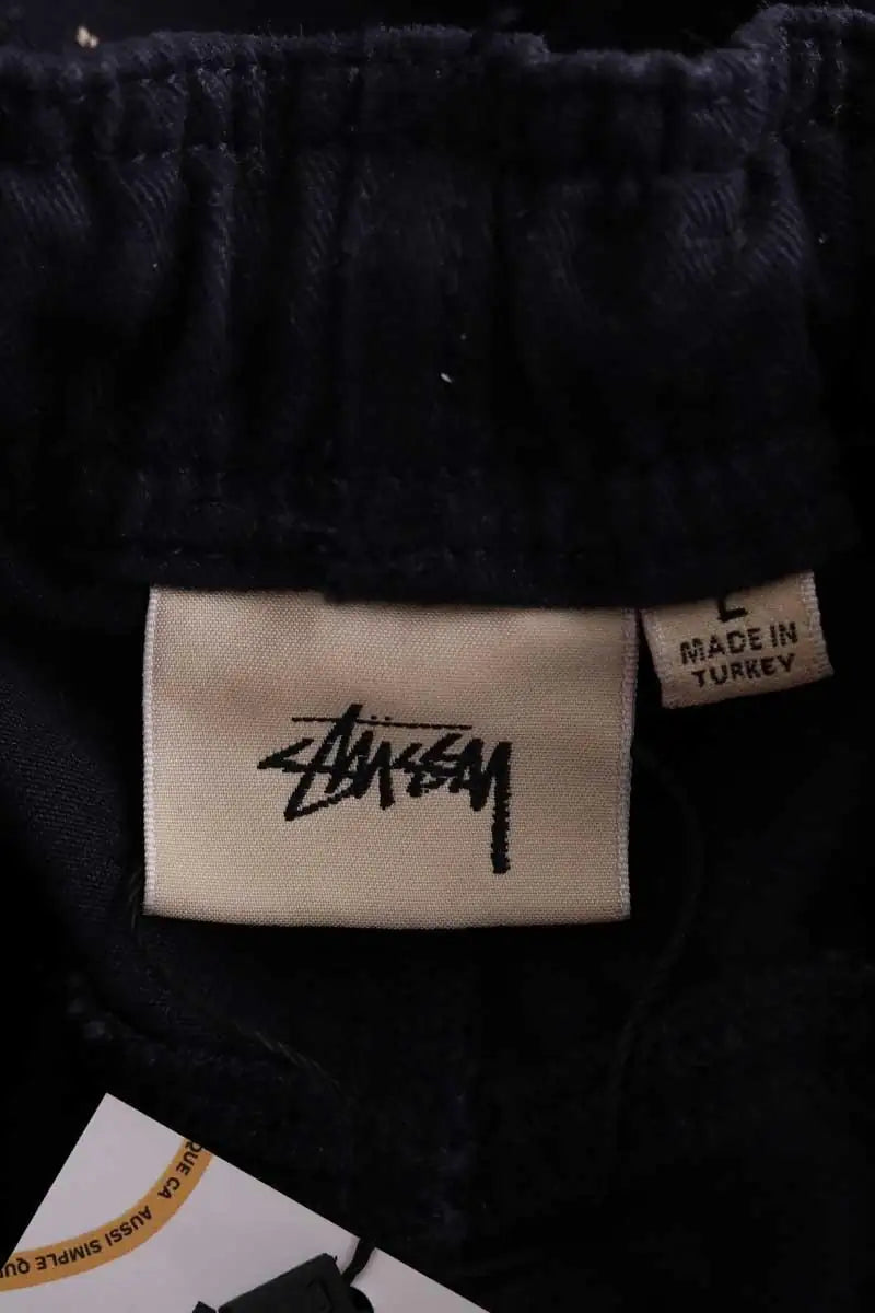 Bermuda Stüssy Noir en Coton