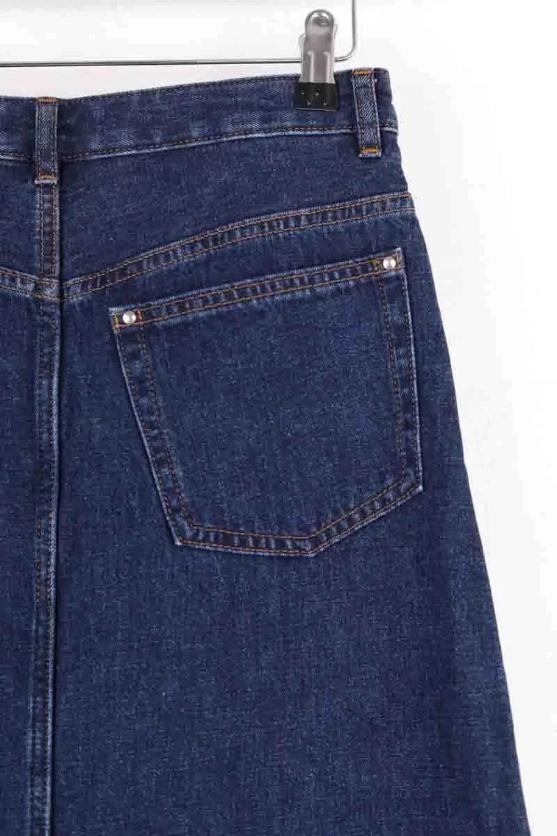 Jupe APC Bleu en Coton